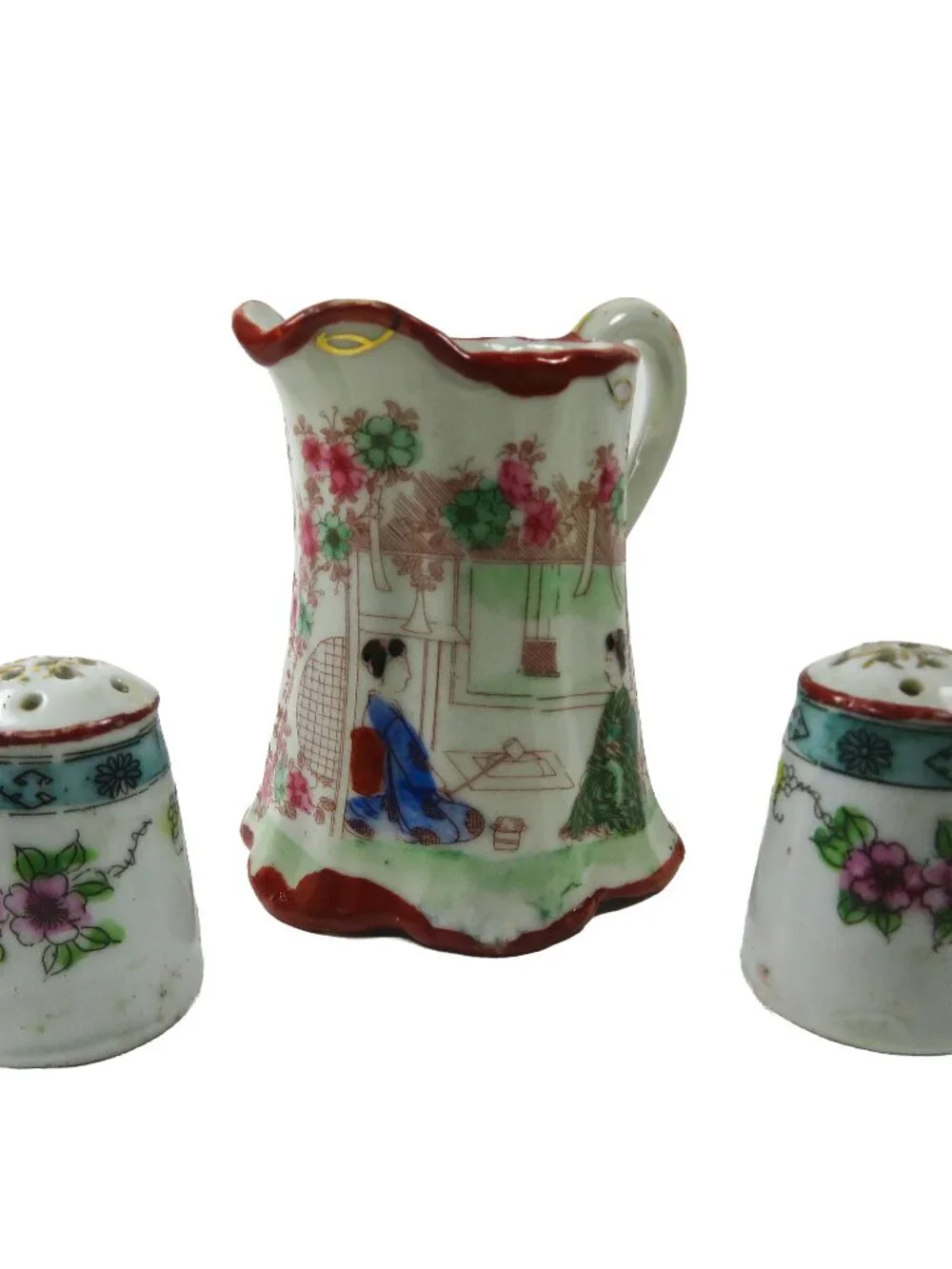 Vintage Hand Painted Japan Floral 4